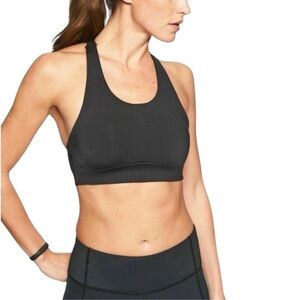 ATHLETA BLACK Circuit Sports Bra
Size Medium